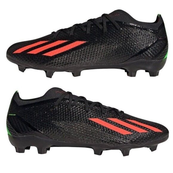 adidas X Speedportal.2 FG Soccer Cleats Black Solar Red GW8449 Mens Size 13 main image 6